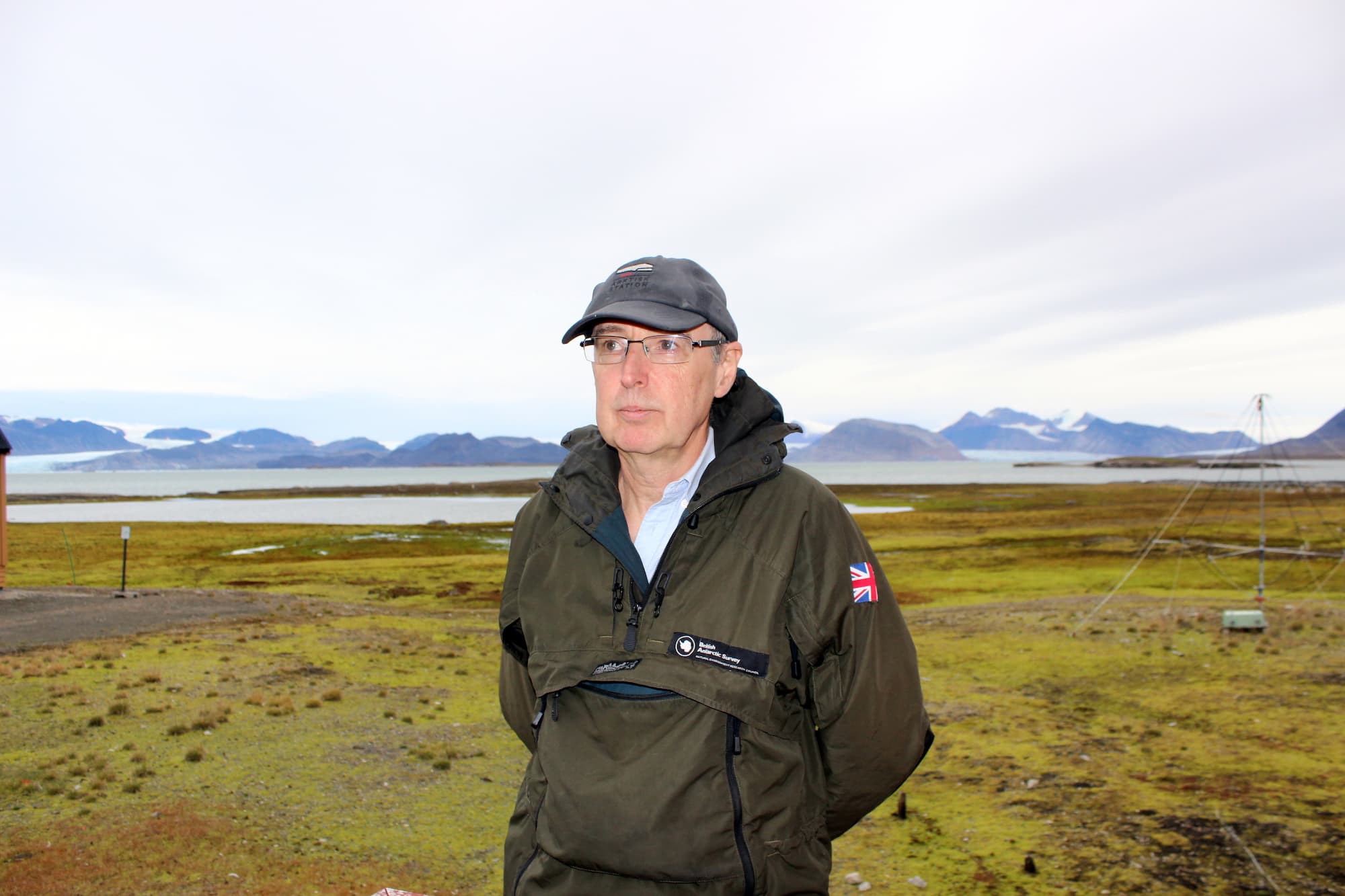 Dr Kevin Newsham in Ny-Ålesund