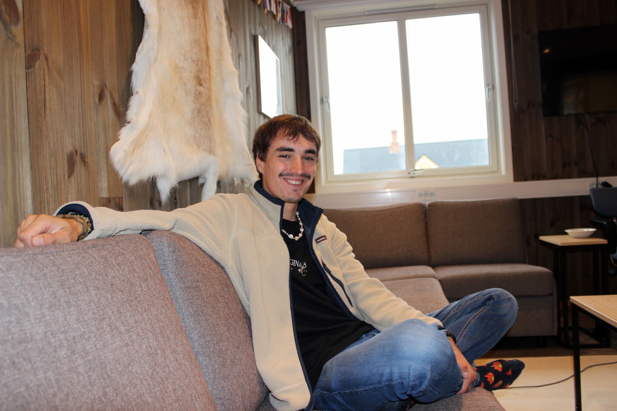 Ruben Van Daele, a scientist in Ny-Ålesund