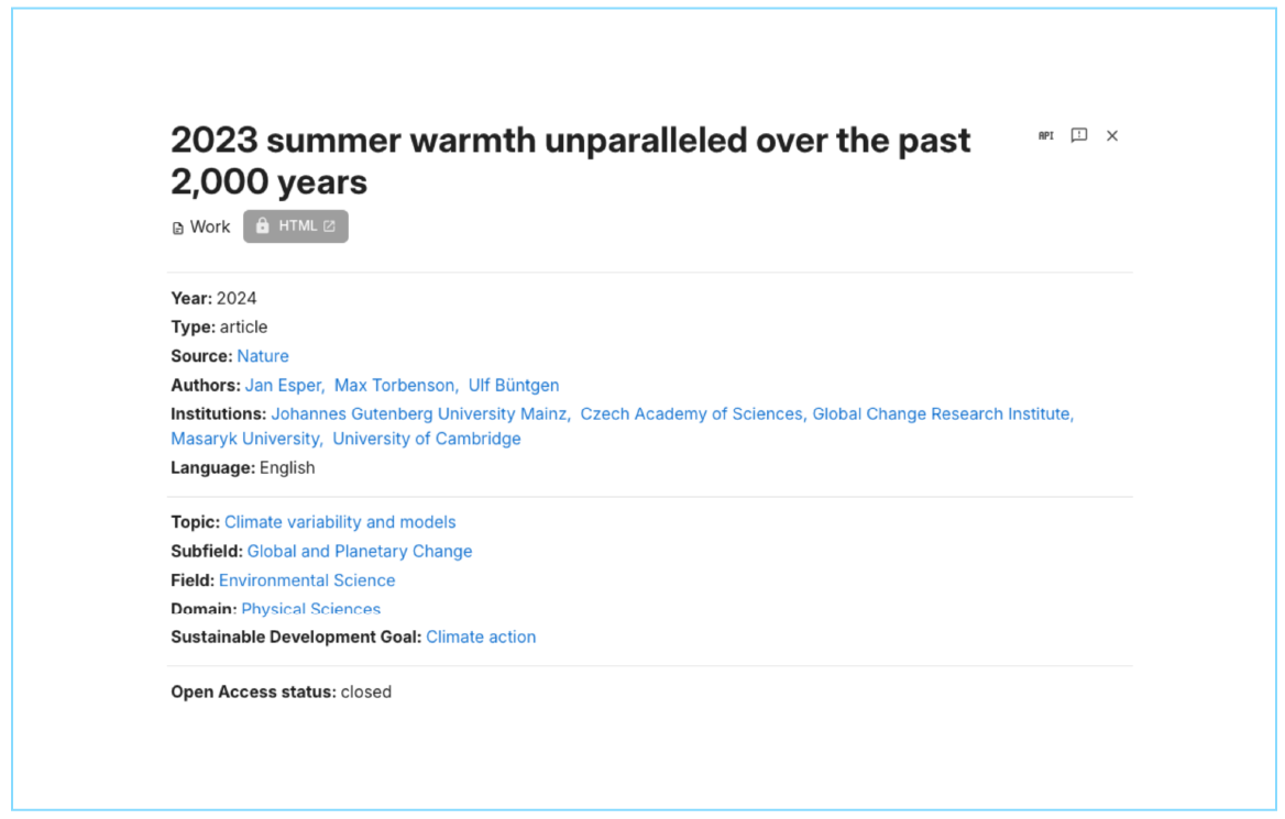 OpenAlex screenshot
