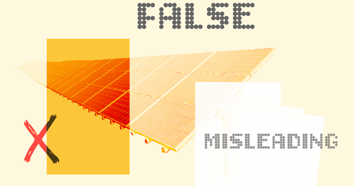 Factcheck: 16 misleading myths about solar power