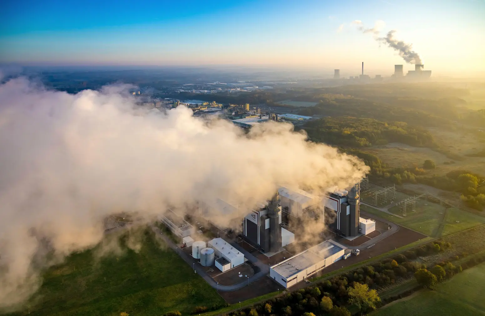 Trianel gas power plant in Hamm, 2019